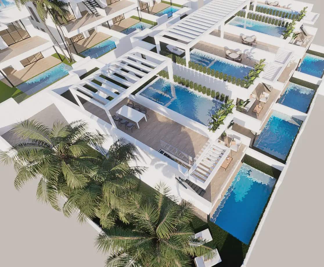 3 soveværelse Bungalow til salg i Finestrat med swimmingpool garage - € 379.900 (Ref: 10081800)