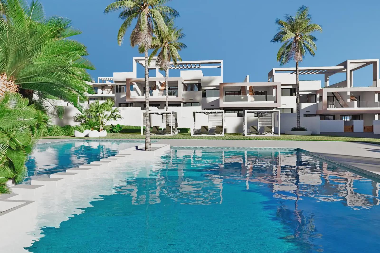 3 soveværelse Bungalow til salg i Finestrat med swimmingpool garage - € 379.900 (Ref: 10081800)