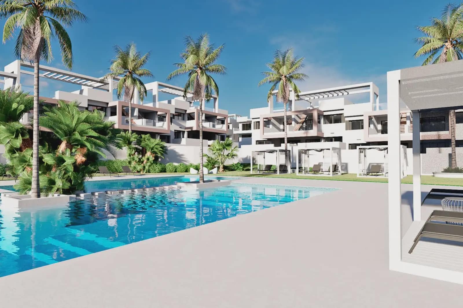 3 soveværelse Bungalow til salg i Finestrat med swimmingpool garage - € 379.900 (Ref: 10081800)