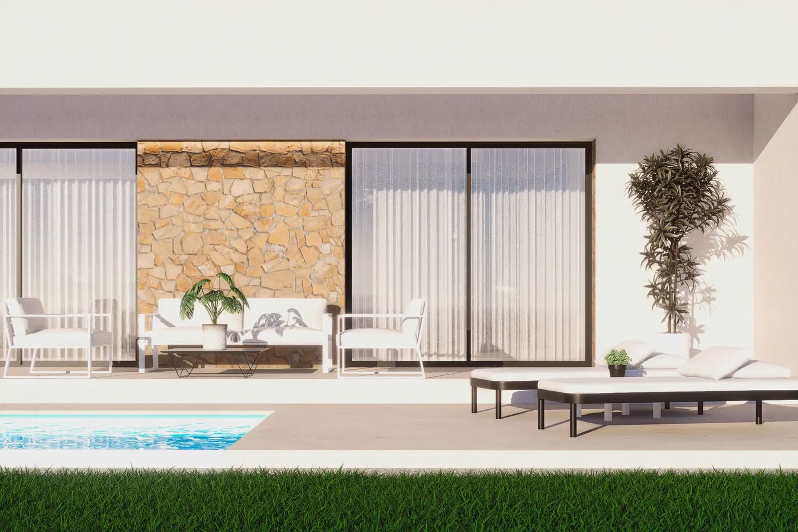 3 sypialnia Willa na sprzedaż w Finestrat z basenem garażem - 809 000 € (Ref: 10081802)