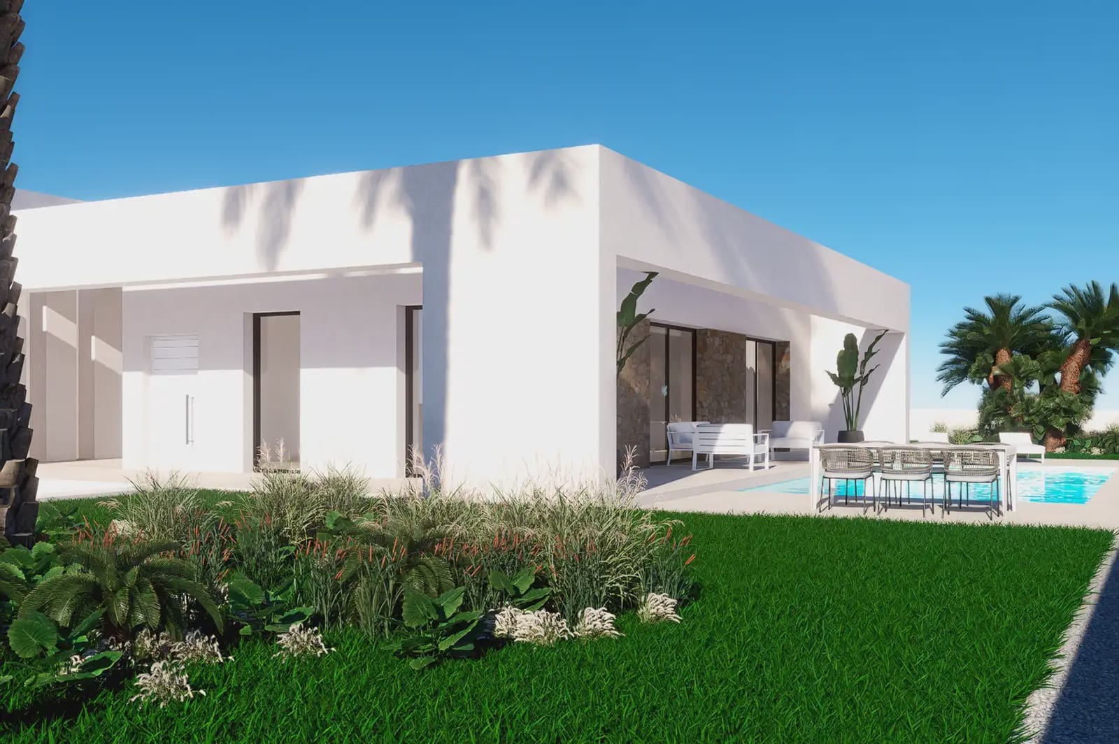 3 sypialnia Willa na sprzedaż w Finestrat z basenem garażem - 809 000 € (Ref: 10081802)
