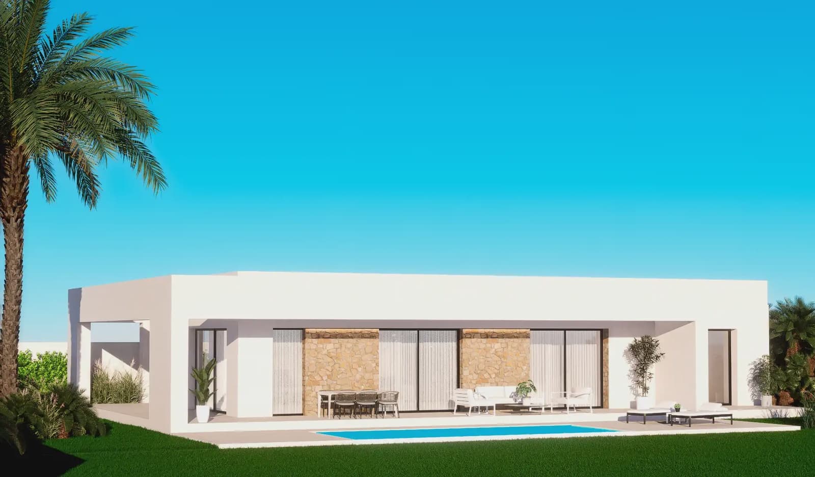 3 sypialnia Willa na sprzedaż w Finestrat z basenem garażem - 809 000 € (Ref: 10081802)