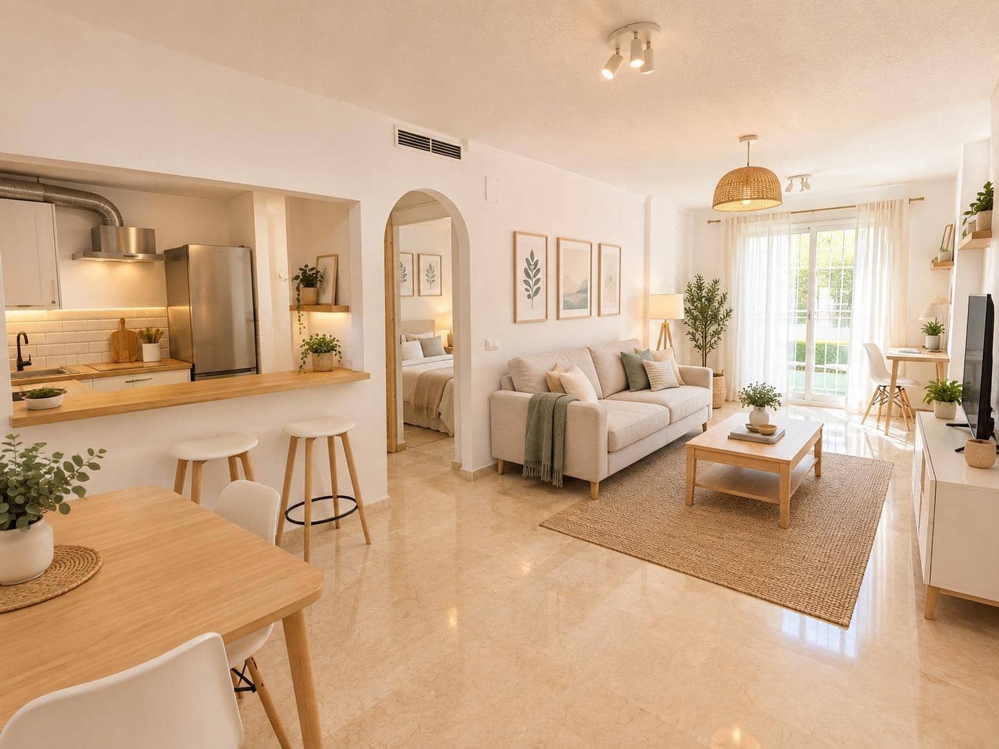 2 bedroom Flat for sale in Torrequebrada with pool garage - € 312,000 (Ref: 10130255)