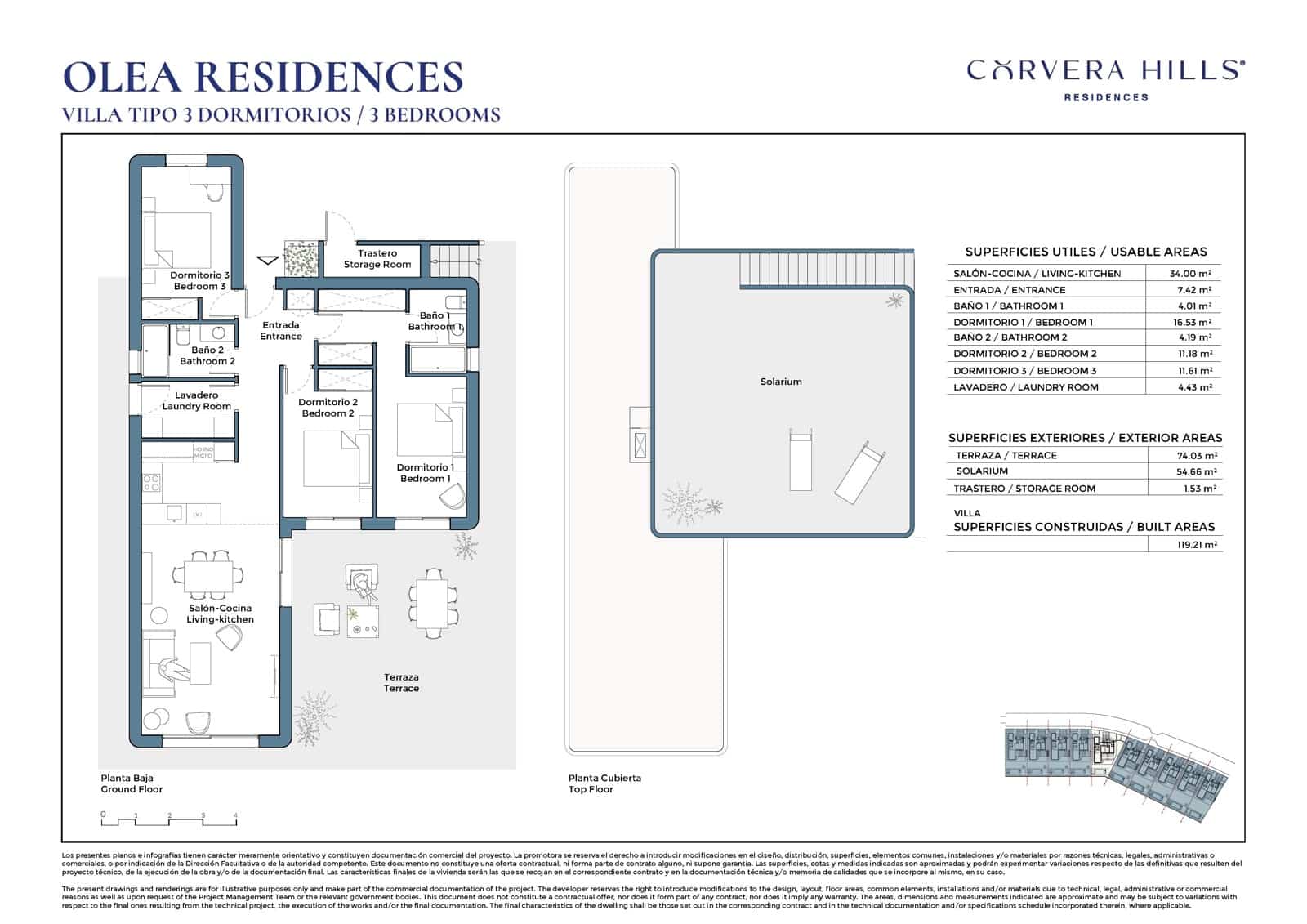 3 quarto Moradia para venda em Corvera com piscina garagem - 482 000 € (Ref: 10100743)