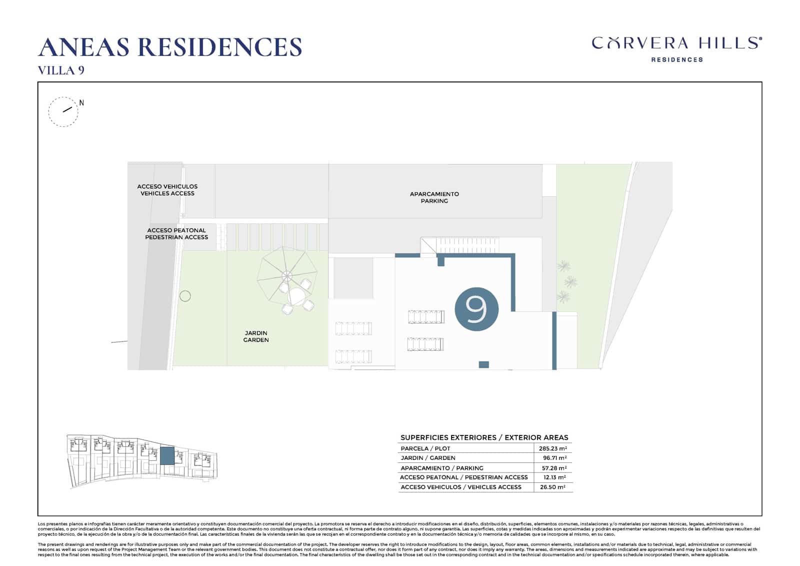 Pareado de 3 habitaciones en Corvera en venta con piscina garaje - 369.000 € (Ref: 10103561)