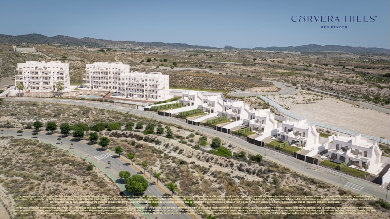 Pareado de 3 habitaciones en Corvera en venta con piscina garaje - 369.000 € (Ref: 10103616)