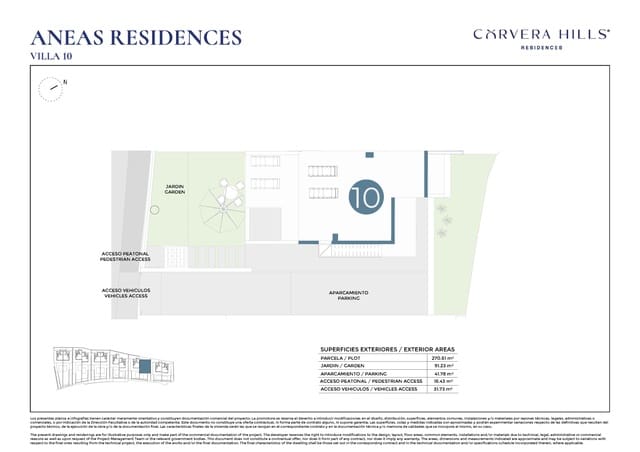 Pareado de 3 habitaciones en Corvera, Murcia ciudad en venta con piscina garaje - 369.000 € (Ref: 10103616)