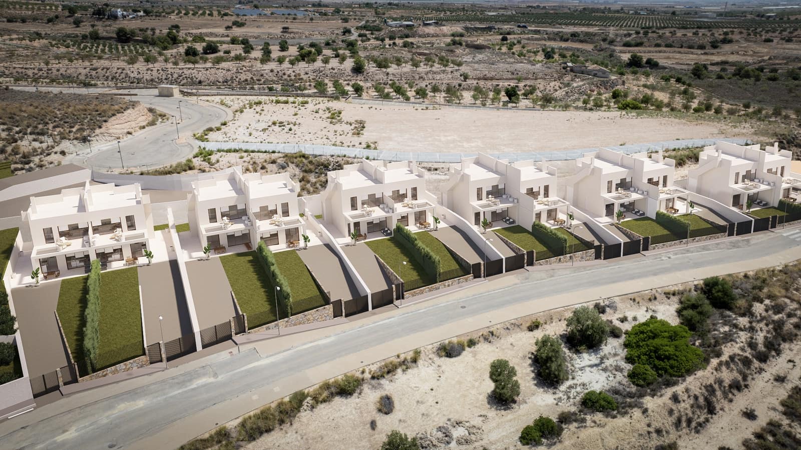 Pareado de 3 habitaciones en Corvera en venta con piscina garaje - 369.000 € (Ref: 10103616)