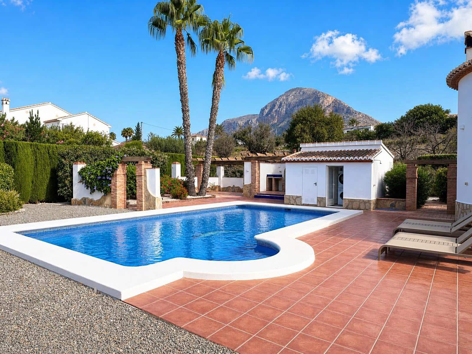 3 Zimmer Ferienvilla in Javea / Xabia mit Pool Garage - 1.049 € (Ref: 10048677)