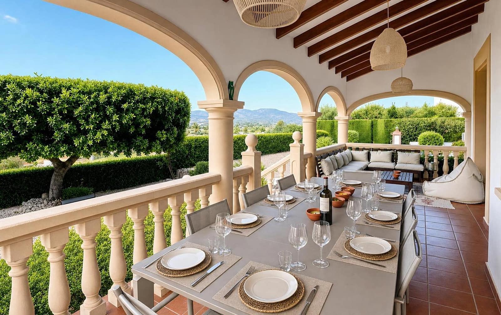 3 Zimmer Ferienvilla in Javea / Xabia mit Pool Garage - 1.049 € (Ref: 10048677)
