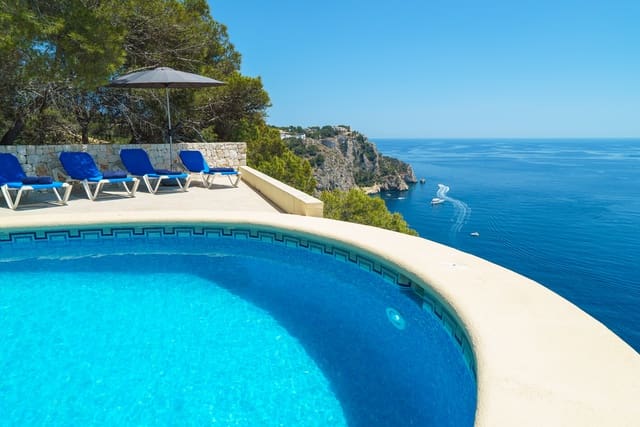 Chalet de 3 habitaciones en Ambolo, Javea / Xàbia en alquiler vacacional con piscina garaje - 1.470 € (Ref: 3712544)