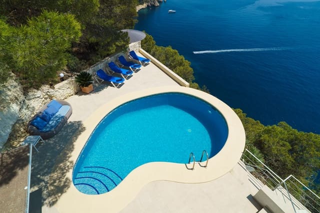 Chalet de 3 habitaciones en Ambolo, Javea / Xàbia en alquiler vacacional con piscina garaje - 1.470 € (Ref: 3712544)