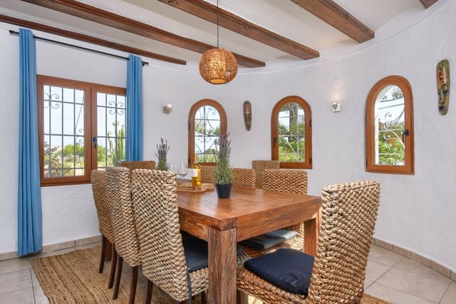 Villa/Maison de 4 chambres de location de vacances à Adsubia, Javea / Xàbia avec piscine garage - 838 € (Ref: 3712548)