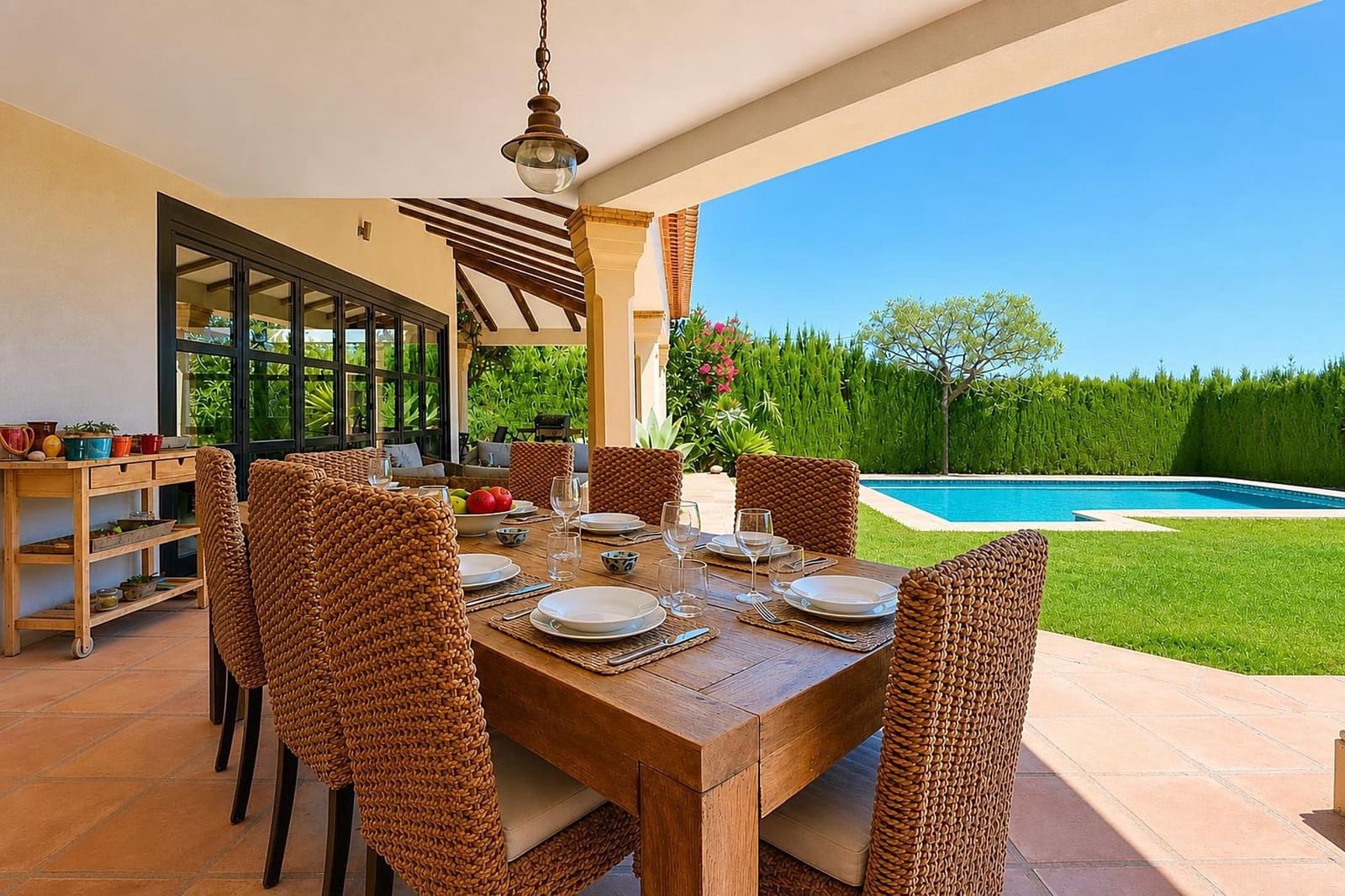 4 sovrum Villa för semesterbostäder i Denia med pool garage - 1 007 € (Ref: 3712549)
