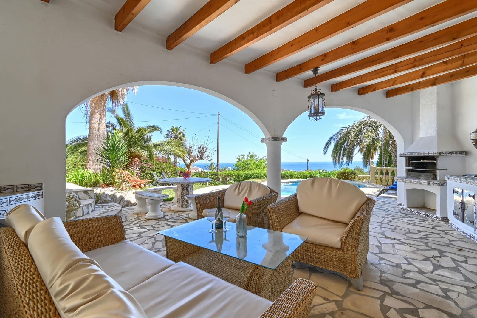 4 sovrum Villa för semesterbostäder i Denia med pool garage - 610 € (Ref: 3712550)