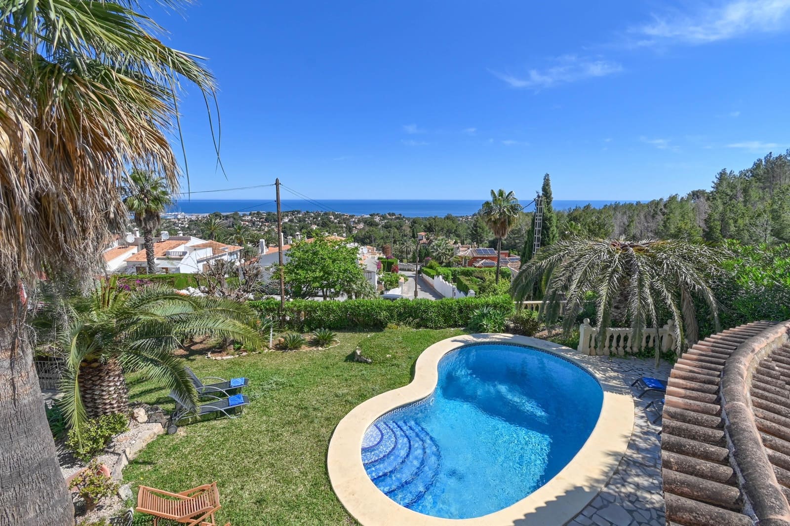 4 sovrum Villa för semesterbostäder i Denia med pool garage - 610 € (Ref: 3712550)