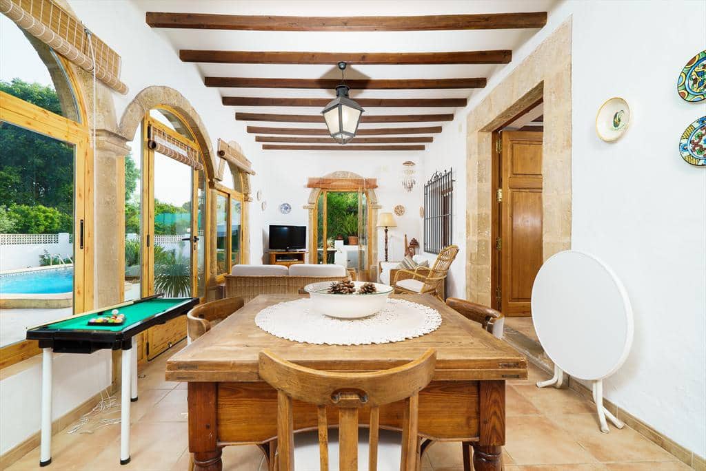 3 slaapkamer Finca/Landhuis voor vakantieverhuur in Javea / Xabia met zwembad garage - € 383 (Ref: 3712965)