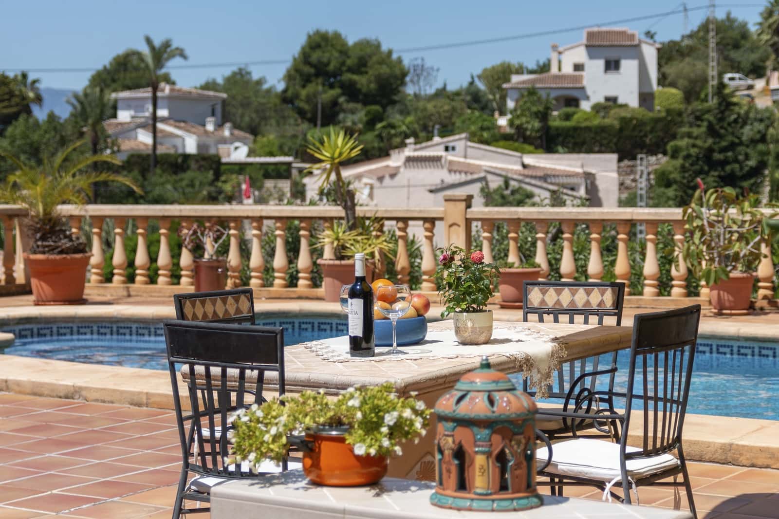 3 sovrum Finca/Hus på landet för semesterbostäder i Javea / Xabia med pool garage - 522 € (Ref: 3712969)