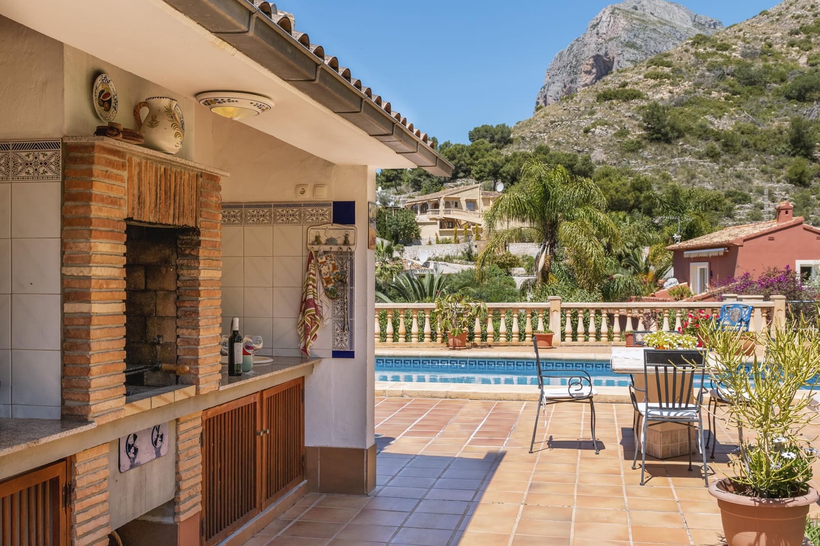 3 sovrum Finca/Hus på landet för semesterbostäder i Javea / Xabia med pool garage - 522 € (Ref: 3712969)