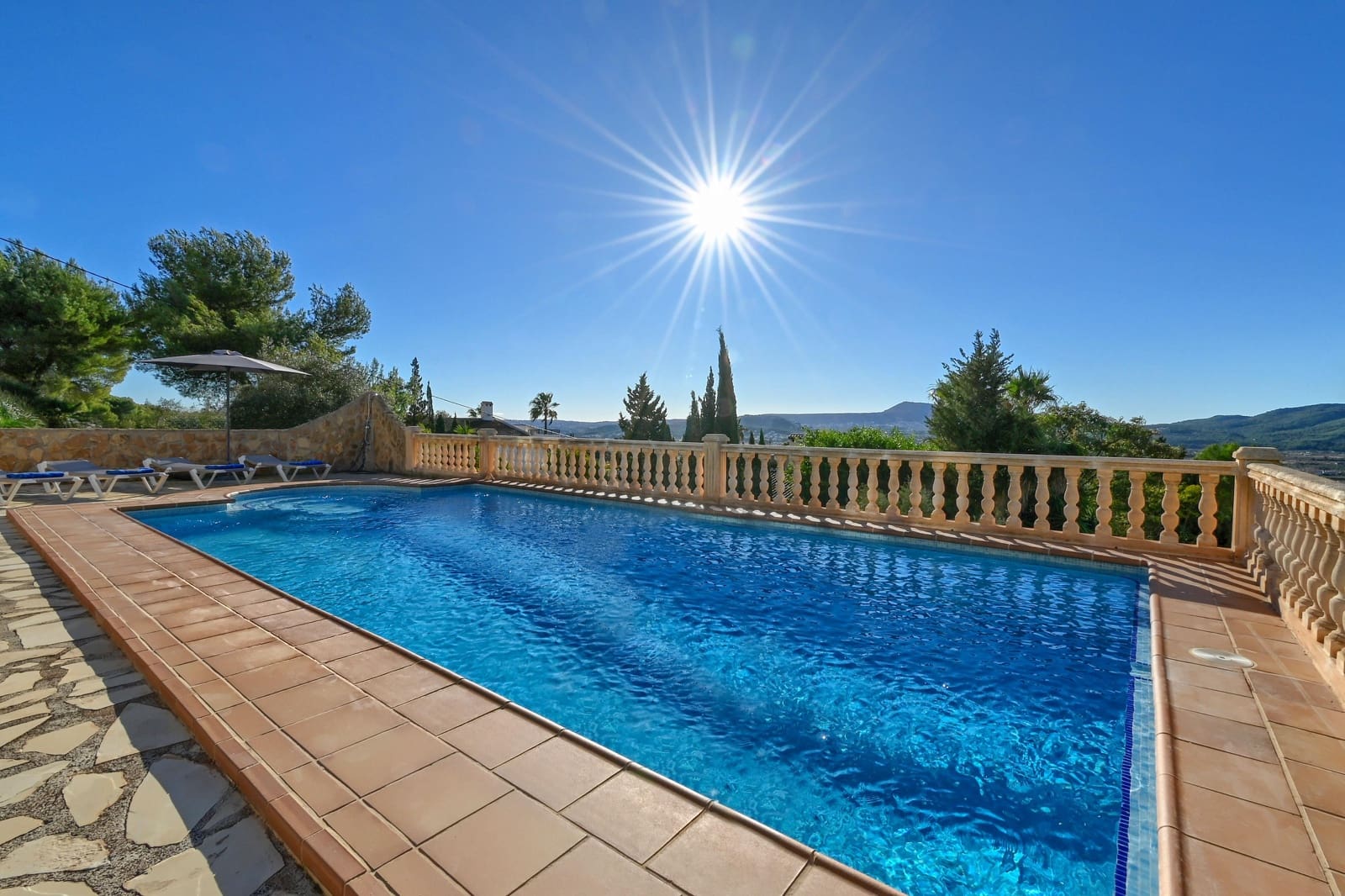 2 camera da letto Villa da affitare come casa vacanza in Javea / Xabia con piscina garage - 718 € (Rif: 3712972)