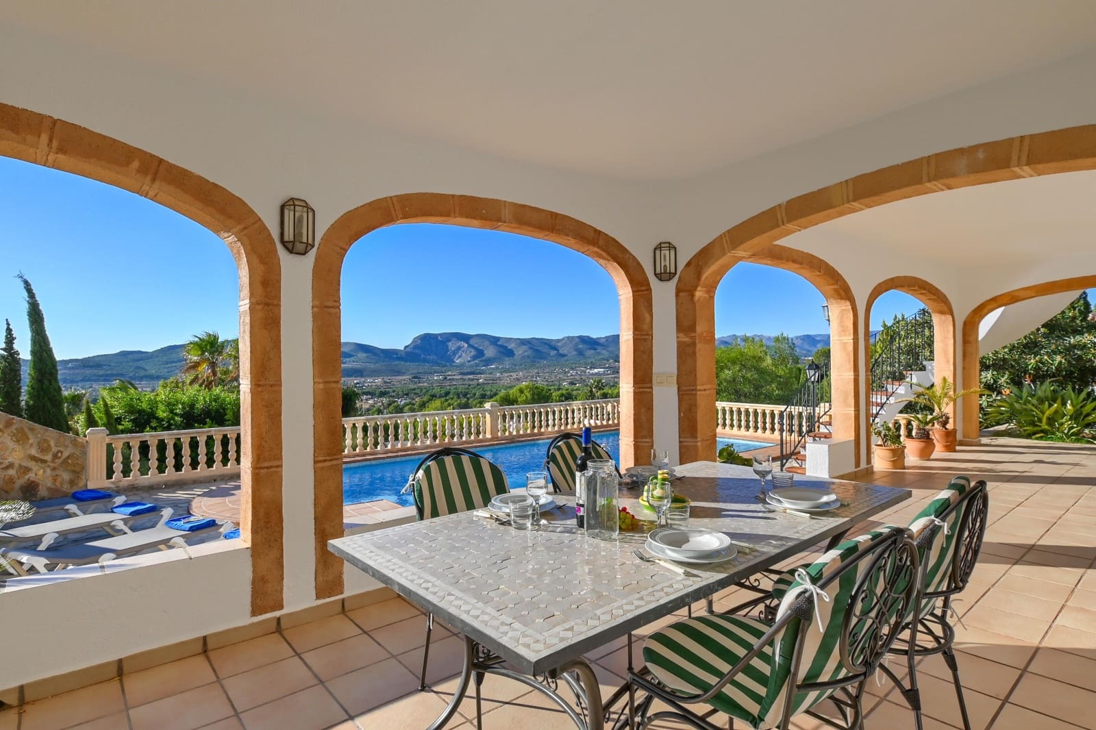 2 camera da letto Villa da affitare come casa vacanza in Javea / Xabia con piscina garage - 718 € (Rif: 3712972)