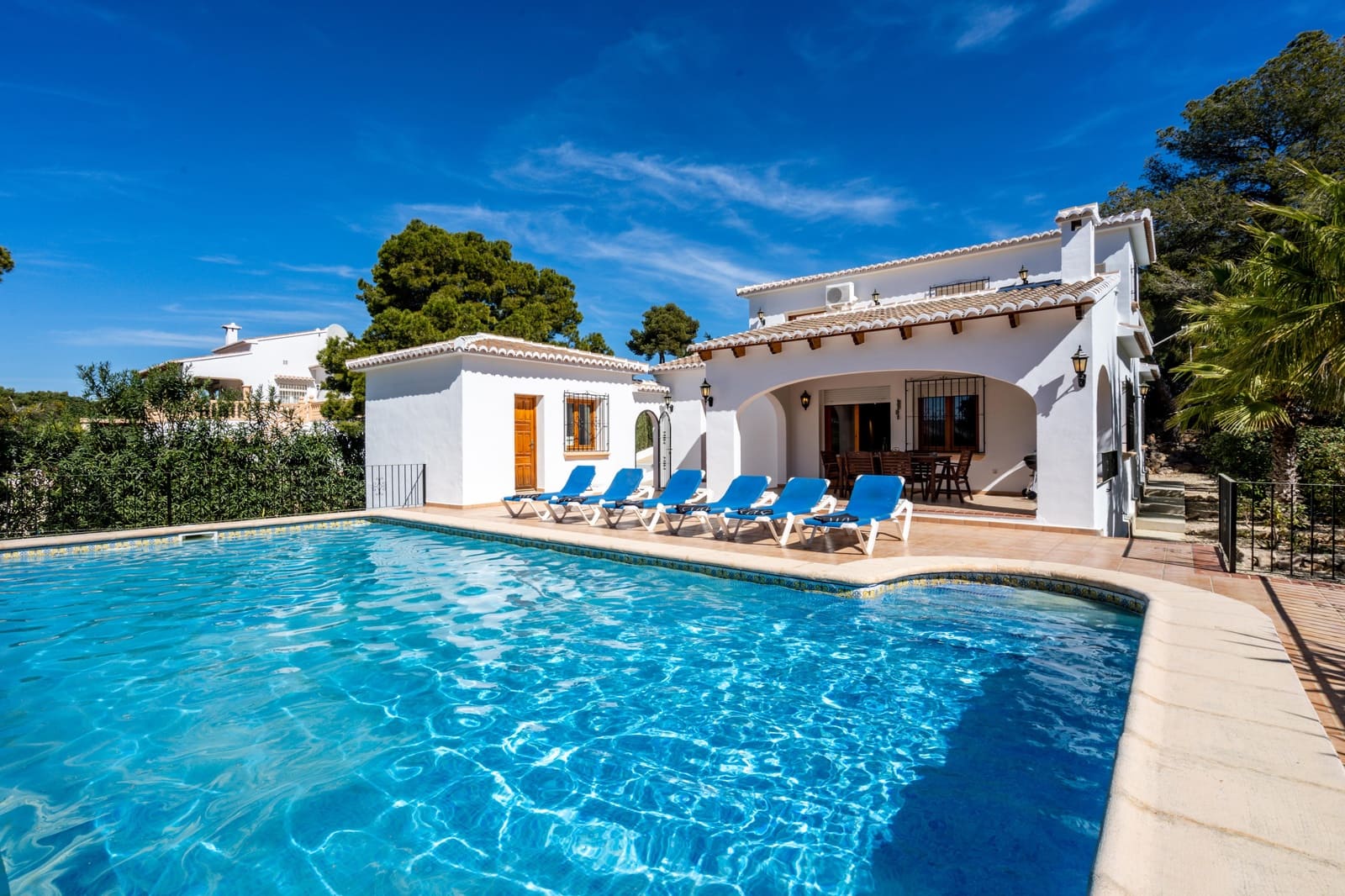 3 sovrum Villa för semesterbostäder i Javea / Xabia med pool garage - 475 € (Ref: 3712973)