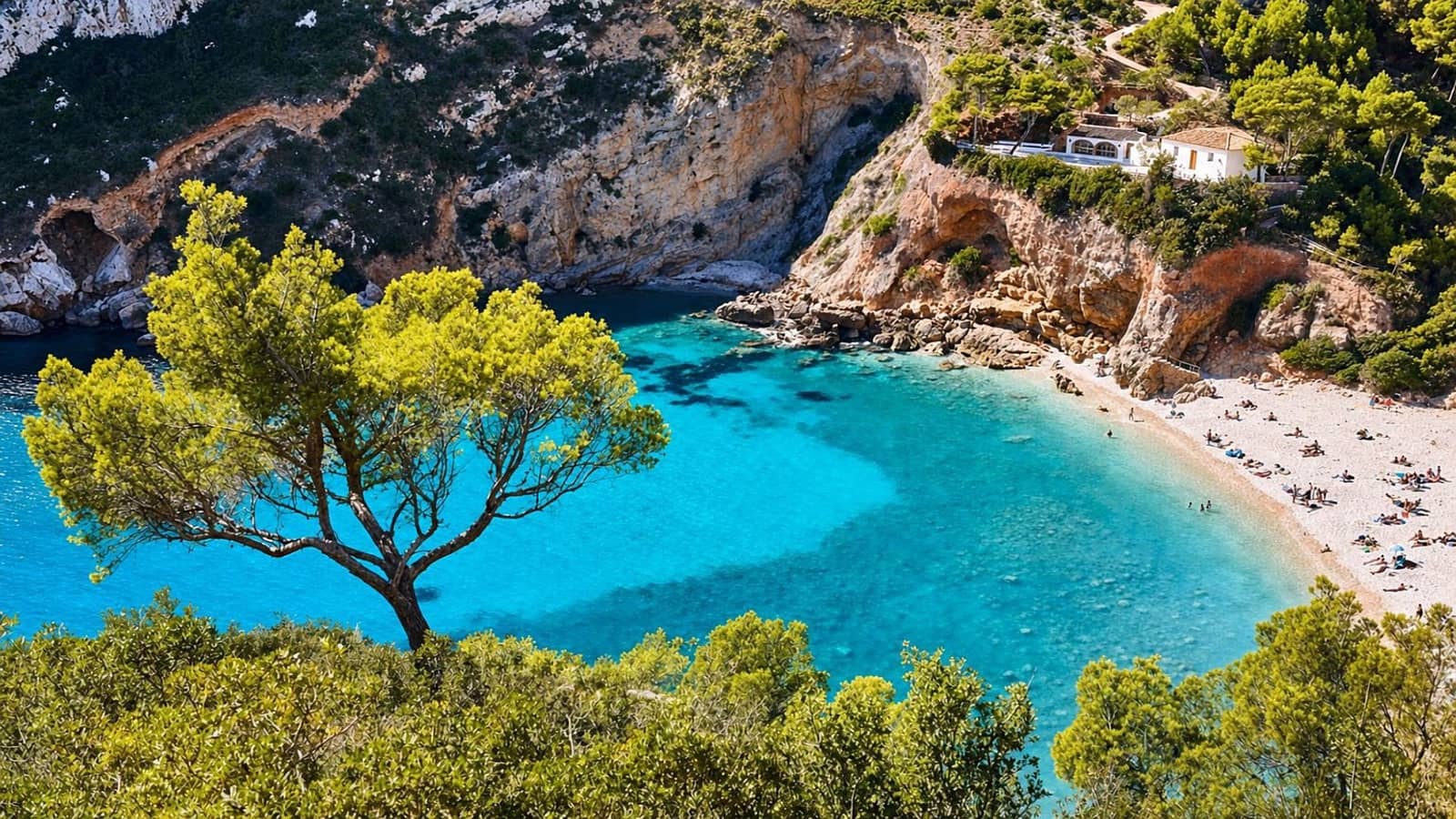 4 makuuhuone Huvila lomavuokrausta paikassa Javea / Xabia mukana uima-altaan 
autotalli - 908 € (Ref: 3712996)