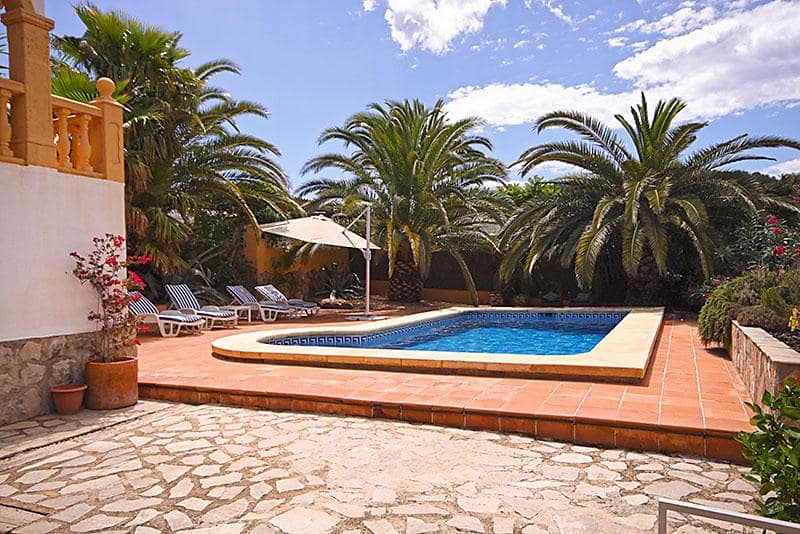 2 sovrum Villa för semesterbostäder i Javea / Xabia med pool garage - 503 € (Ref: 3713005)