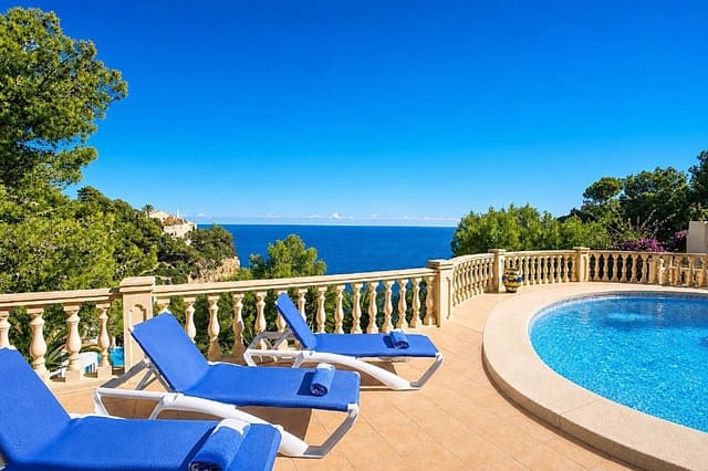 Chalet de 4 habitaciones en Portichol - Balcón al Mar, Javea / Xàbia en alquiler vacacional con piscina garaje - 792 € (Ref: 3713006)