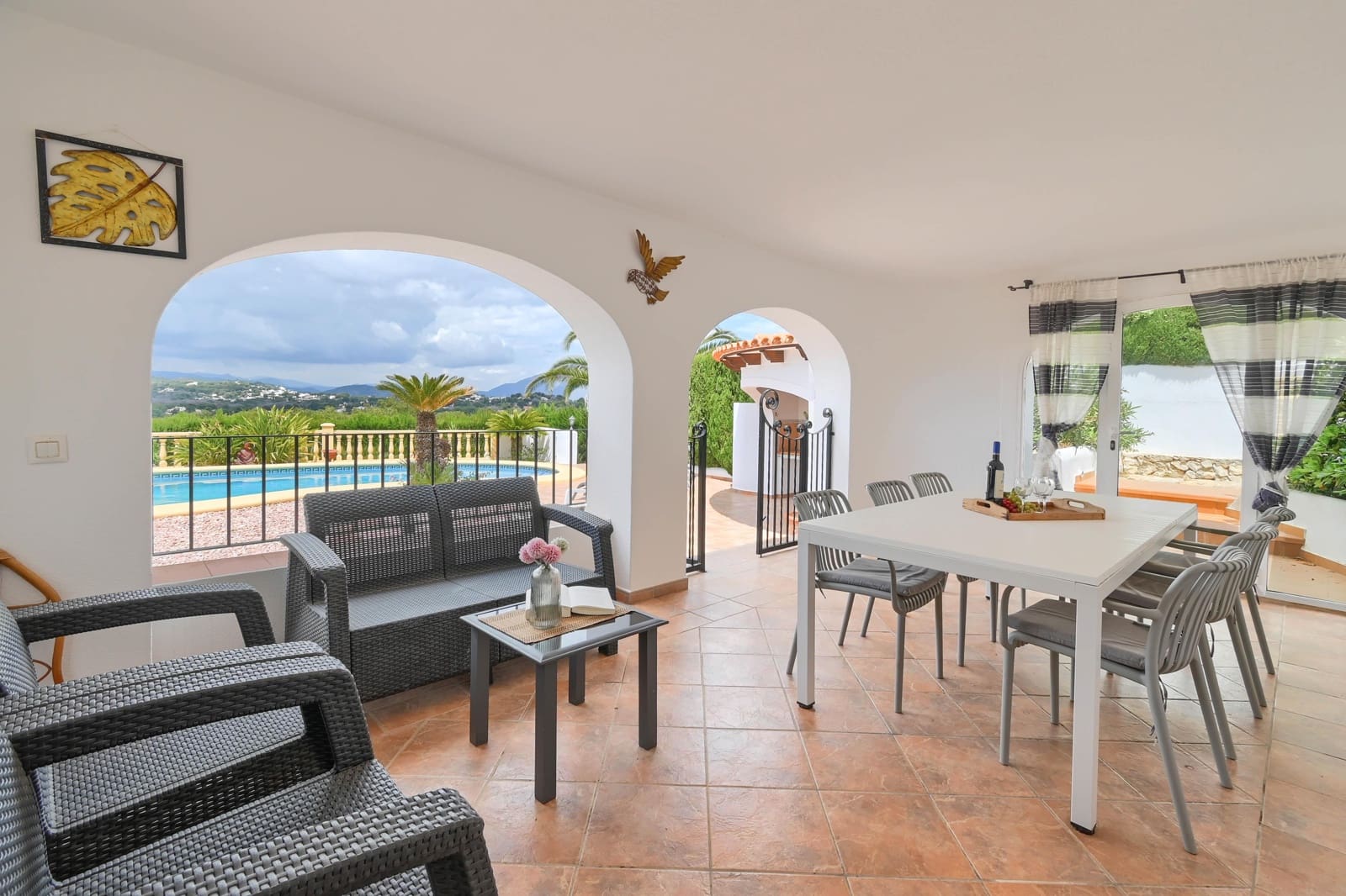 4 sovrum Villa för semesterbostäder i Javea / Xabia med pool garage - 612 € (Ref: 3713012)
