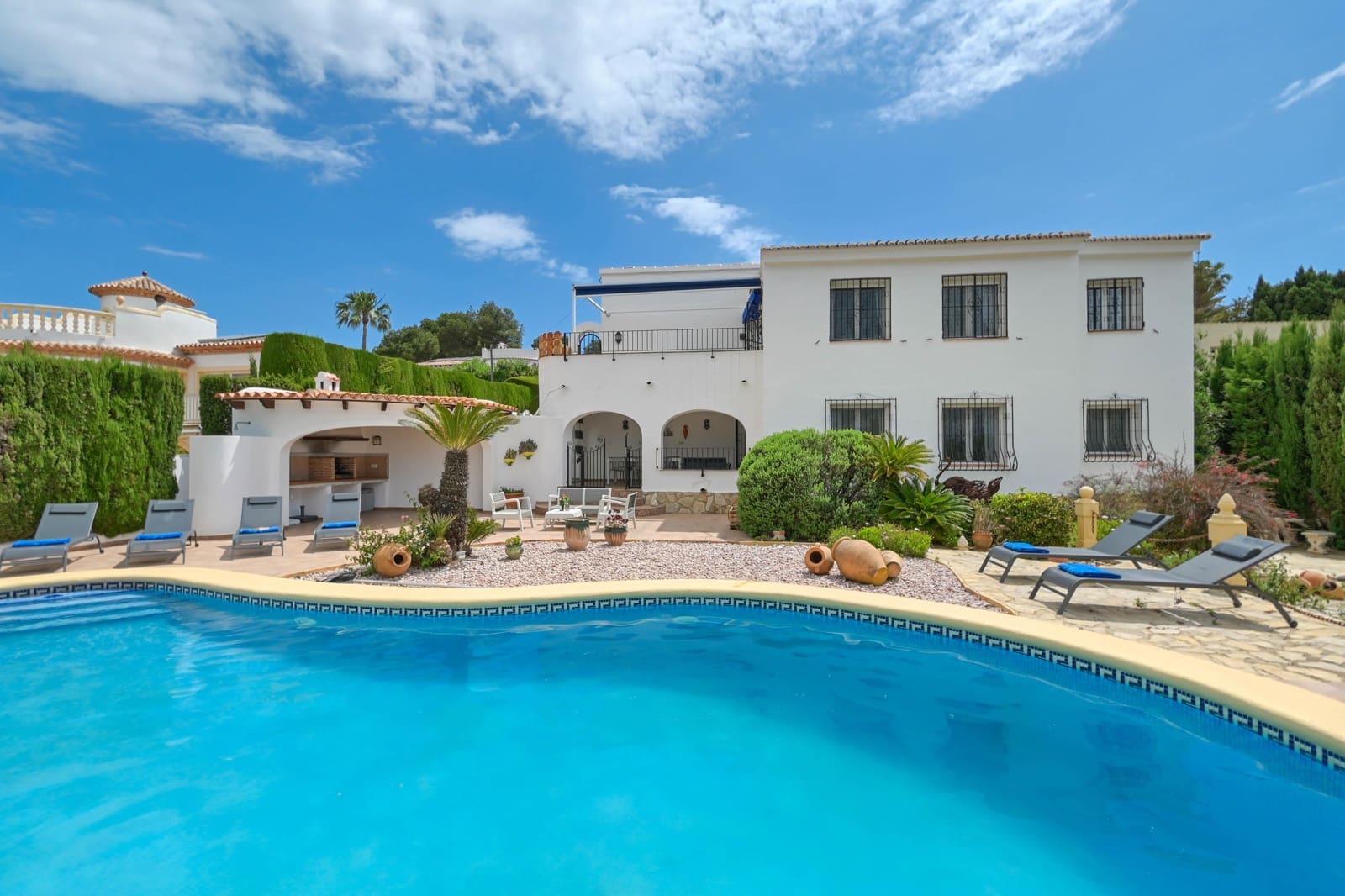 4 sovrum Villa för semesterbostäder i Javea / Xabia med pool garage - 612 € (Ref: 3713012)