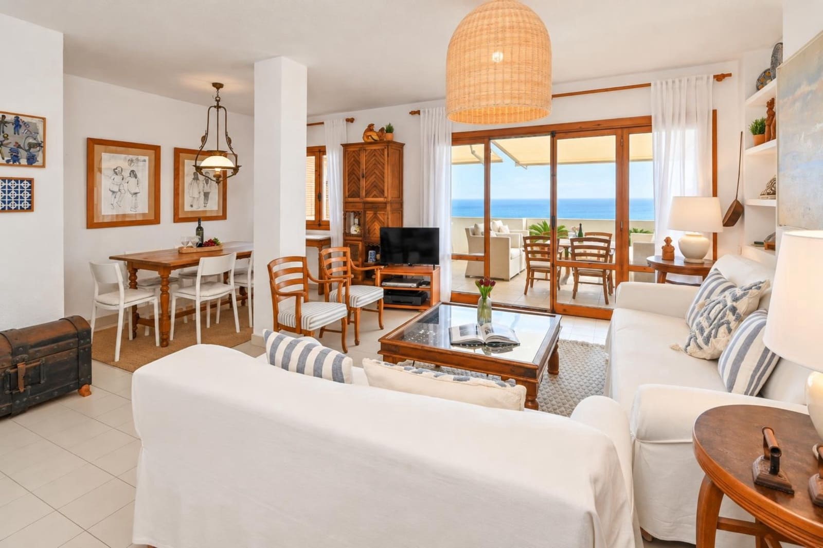 Appartement de 3 chambres de location de vacances à Javea / Xabia avec piscine garage - 545 € (Ref: 3713037)