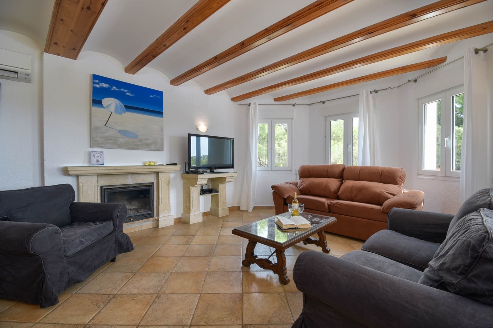 2 sovrum Villa för semesterbostäder i Javea / Xabia med pool garage - 452 € (Ref: 3799228)