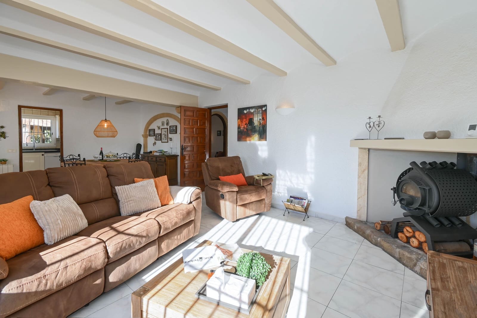 4 makuuhuone Huvila lomavuokrausta paikassa Javea / Xabia mukana uima-altaan 
autotalli - 1 300 € (Ref: 3799237)