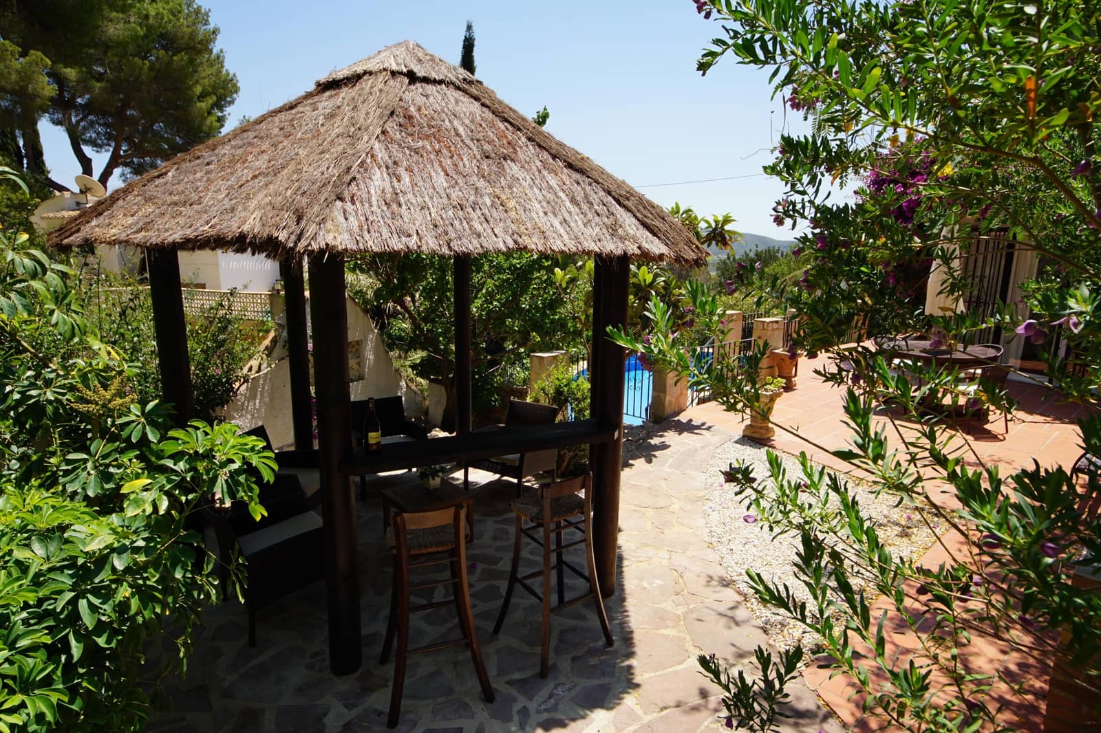 4 makuuhuone Huvila lomavuokrausta paikassa Javea / Xabia mukana uima-altaan 
autotalli - 1 300 € (Ref: 3799237)