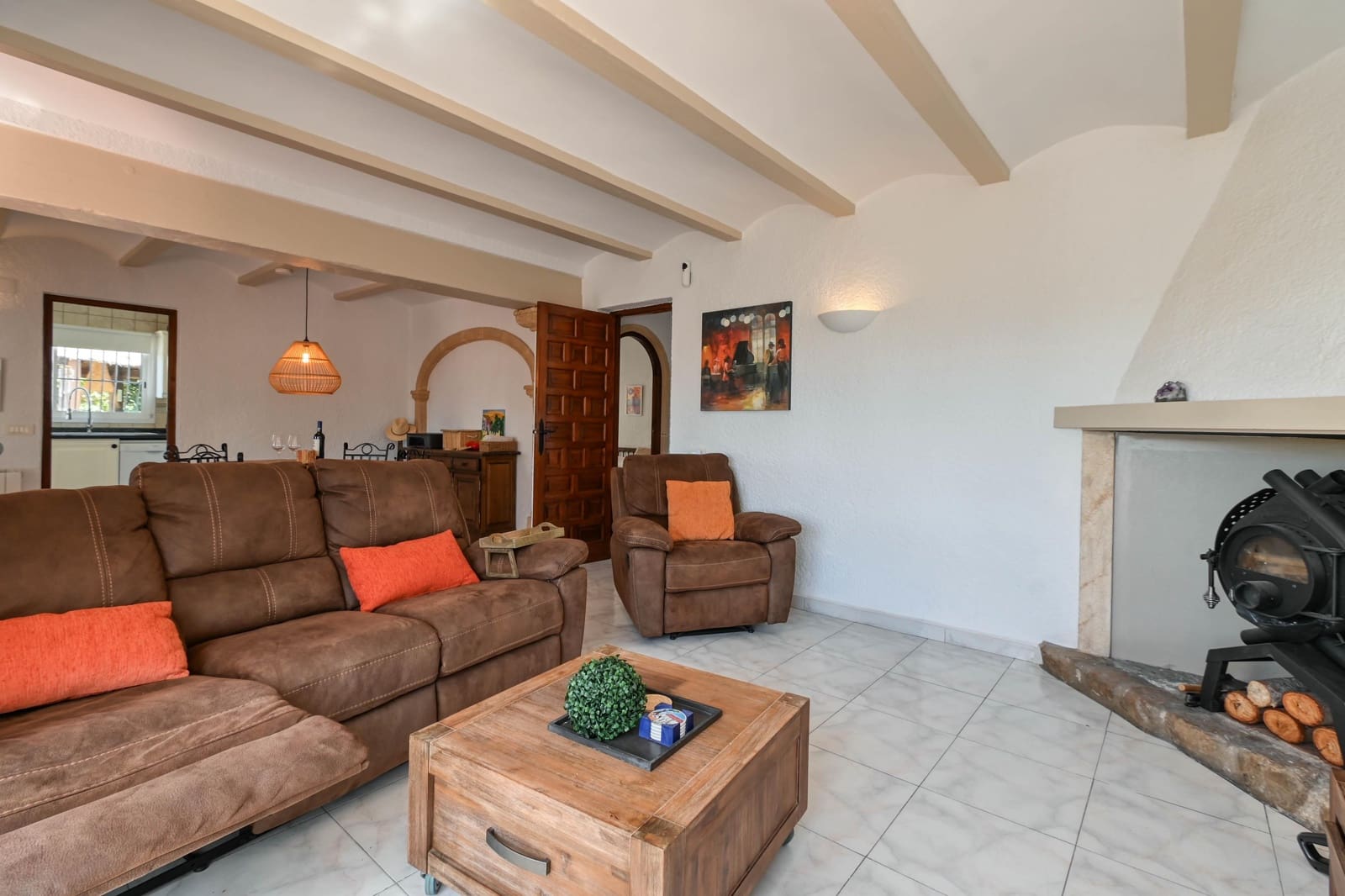 4 sovrum Villa för semesterbostäder i Javea / Xabia med pool garage - 1 300 € (Ref: 3799237)