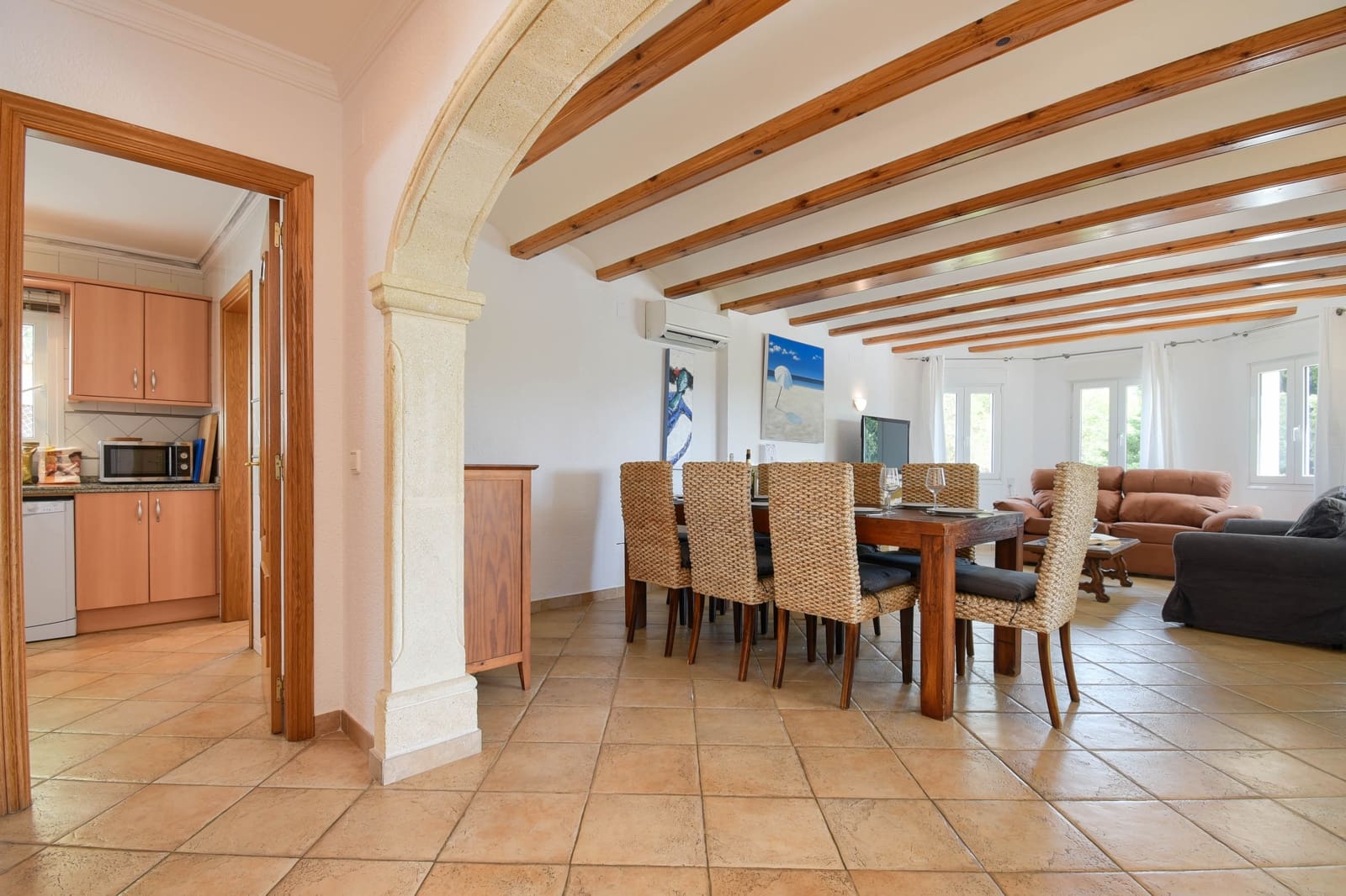 3 camera da letto Villa da affitare come casa vacanza in Javea / Xabia con piscina garage - 532 € (Rif: 3799239)