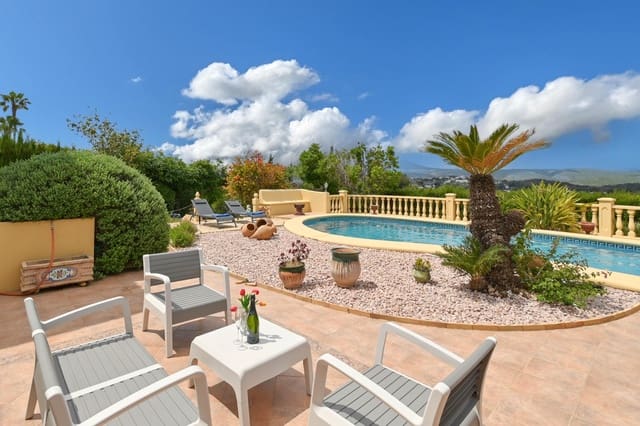 Villa/Maison de 3 chambres de location de vacances à Portichol - Balcón al Mar, Javea / Xàbia avec piscine garage - 532 € (Ref: 3799249)