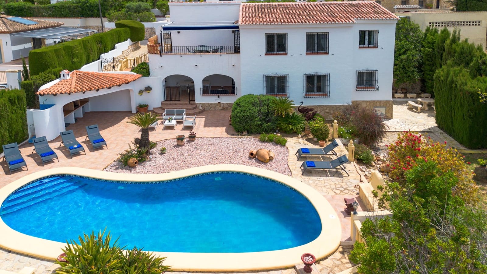 3 slaapkamer Villa voor vakantieverhuur in Javea / Xabia met zwembad garage - € 532 (Ref: 3799249)