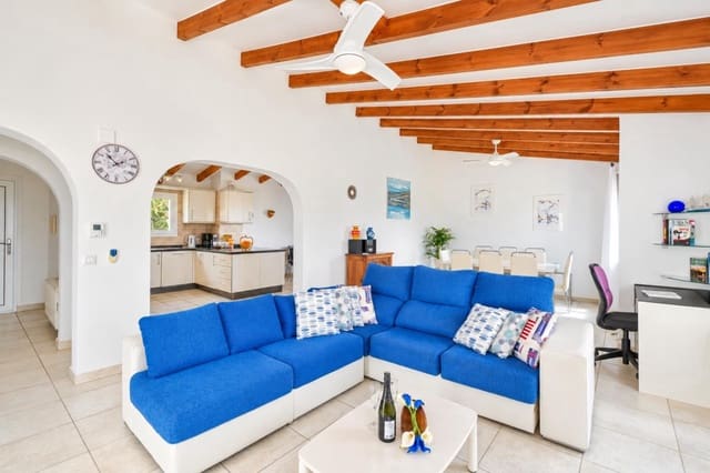 3 soverom Villa til salgs i Portichol - Balcón al Mar, Javea / Xàbia med svømmebasseng garasje - € 532 (Ref: 3799249)