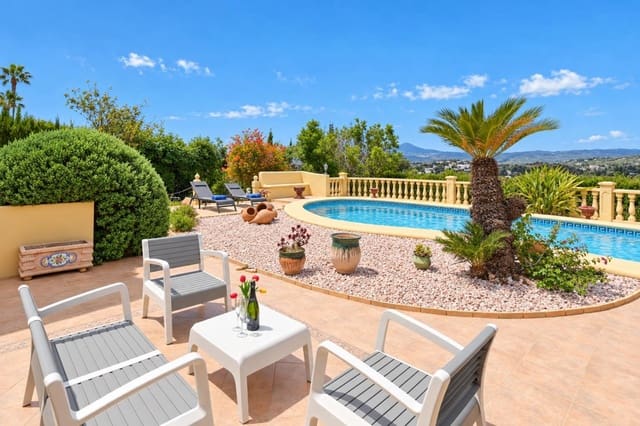 3 soverom Villa til salgs i Portichol - Balcón al Mar, Javea / Xàbia med svømmebasseng garasje - € 532 (Ref: 3799249)