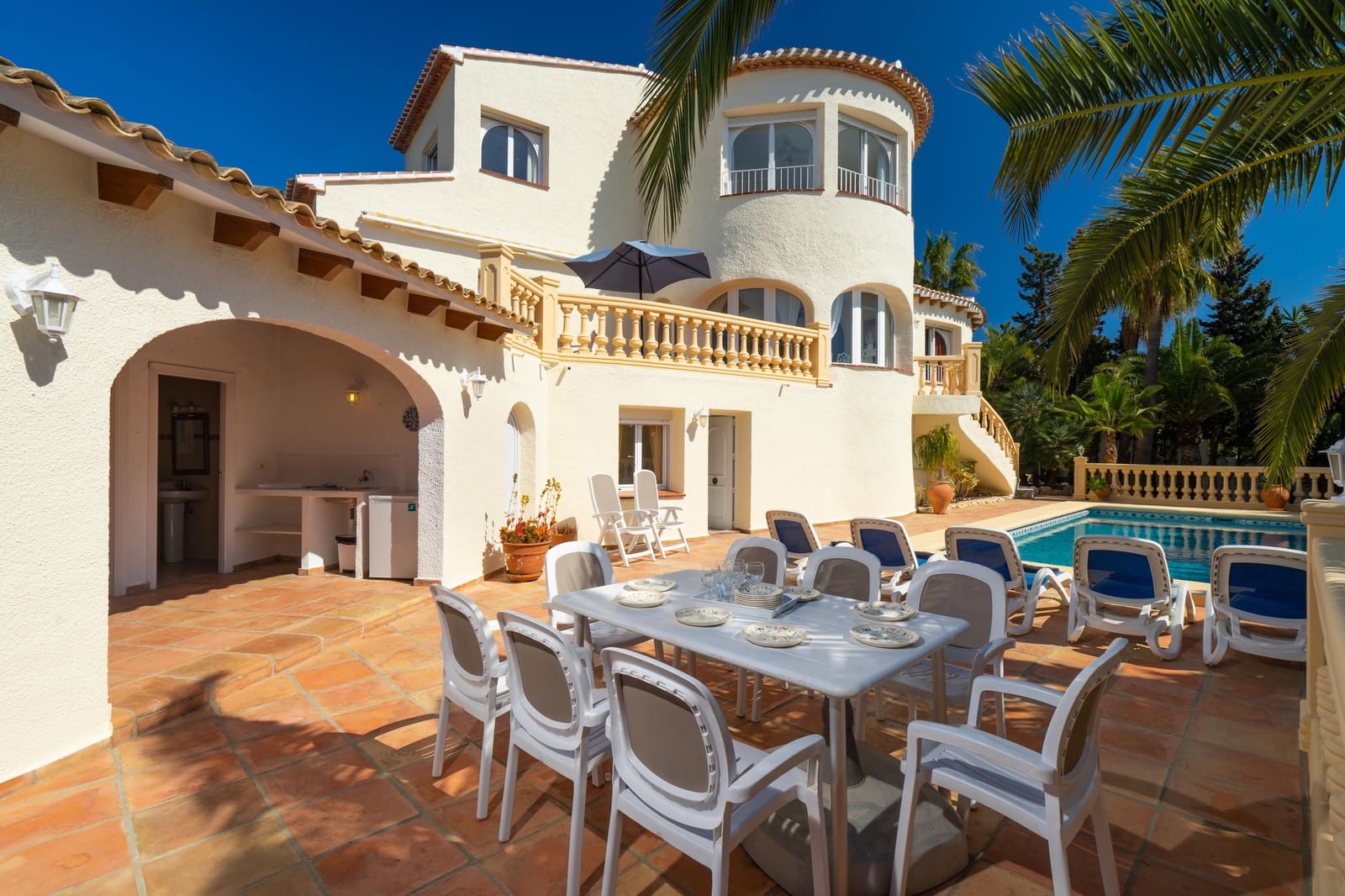 3 camera da letto Villa da affitare come casa vacanza in Javea / Xabia con piscina garage - 1.201 € (Rif: 3799260)
