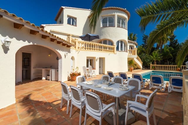 4 slaapkamer Villa voor vakantieverhuur in Portichol - Balcón al Mar, Javea / Xàbia met zwembad garage - € 1.516 (Ref: 3799261)