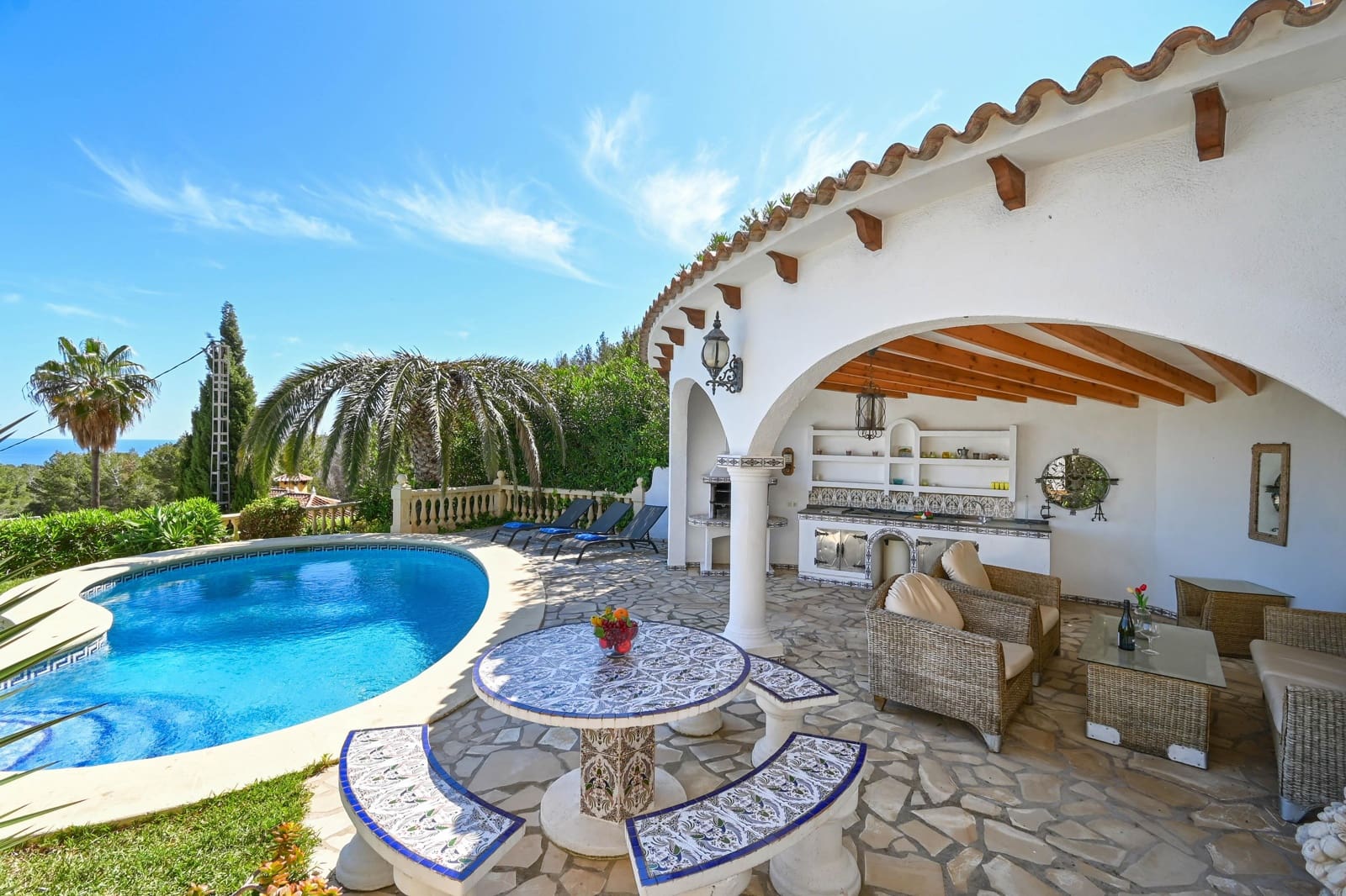 3 bedroom Villa for holiday rental in Denia with pool - € 495 (Ref: 3799262)