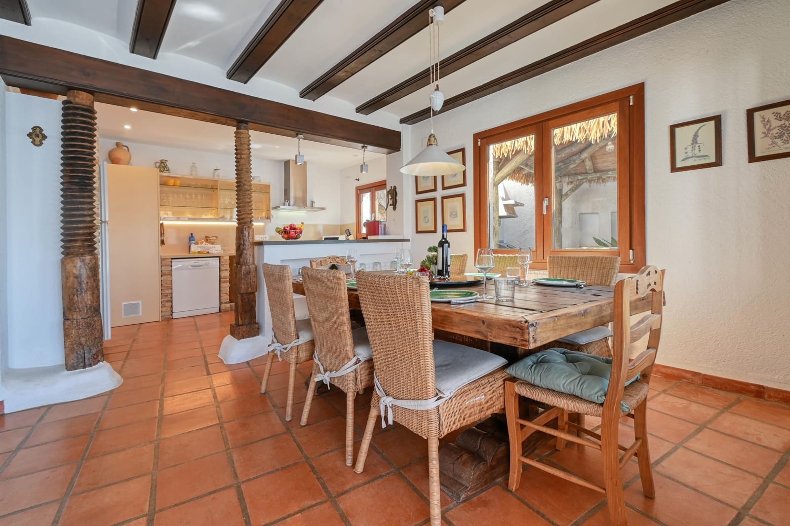 2 Zimmer Ferienvilla in Moraira mit Pool Garage - 1.343 € (Ref: 3799279)