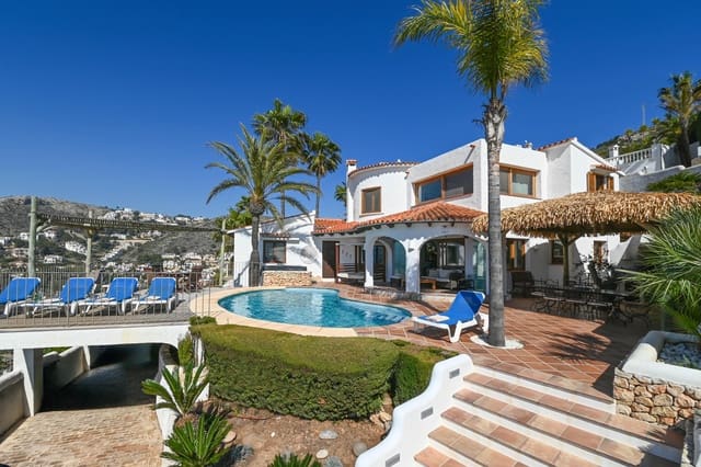 2 Zimmer Ferienvilla in El Portet - Pla de Mar, Teulada-Moraira mit Pool Garage - 1.343 € (Ref: 3799279)