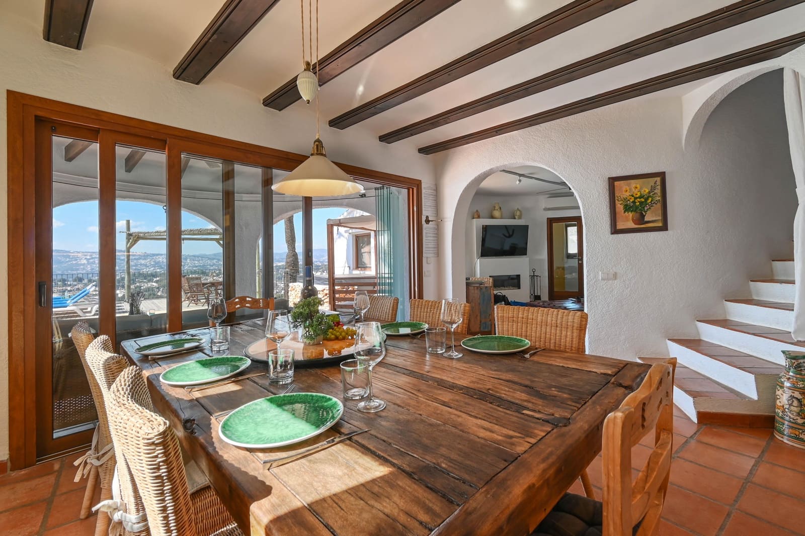 2 slaapkamer Villa voor vakantieverhuur in Moraira met zwembad garage - € 1.343 (Ref: 3799279)