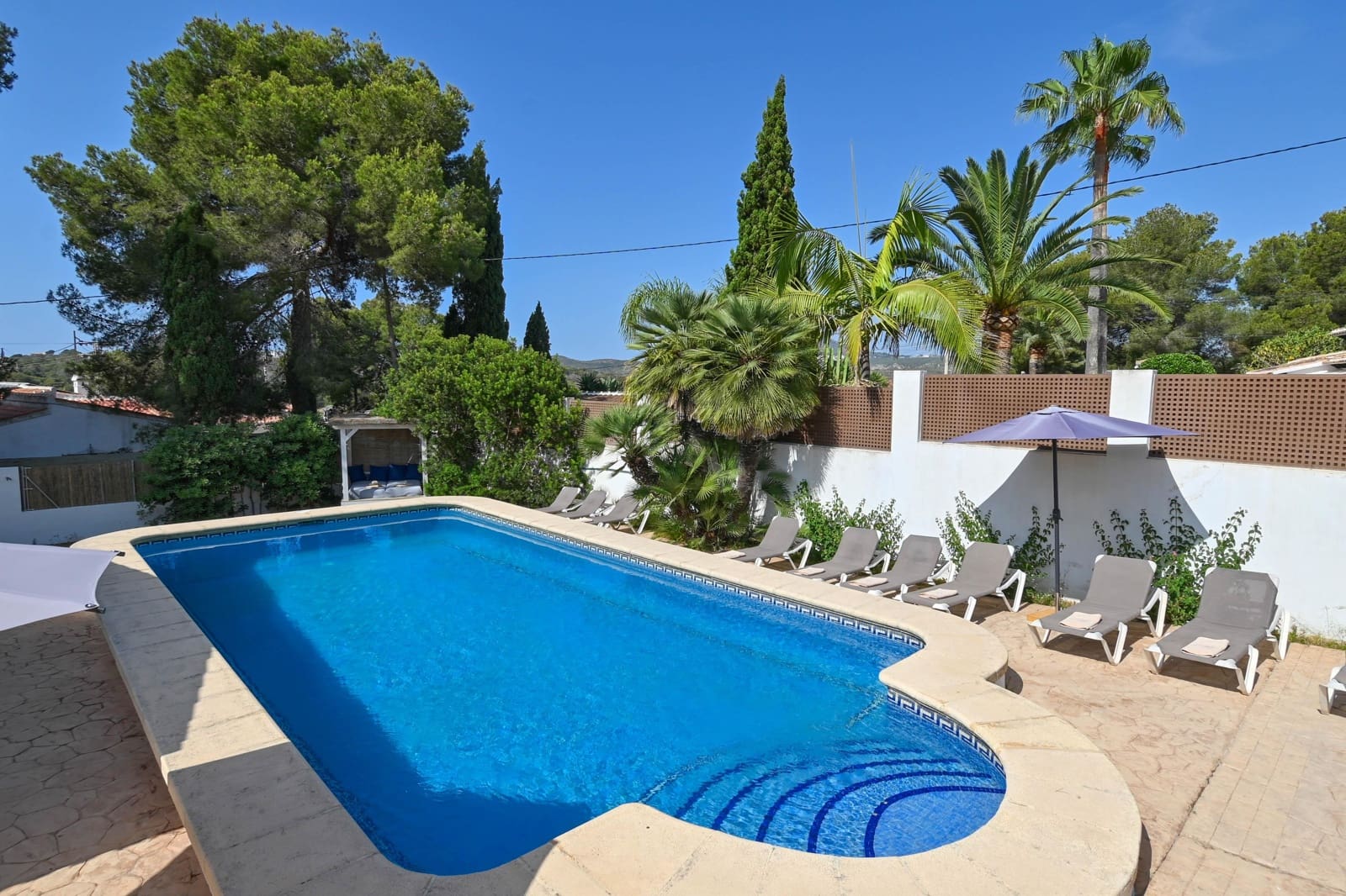 2 bedroom Villa for holiday rental in Javea / Xabia with pool garage - € 398 (Ref: 3799281)