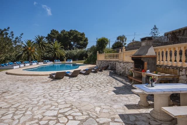 8 quarto Moradia para arrendamento para férias em Adsubia, Javea / Xàbia com piscina - 3 309 € (Ref: 3799290)