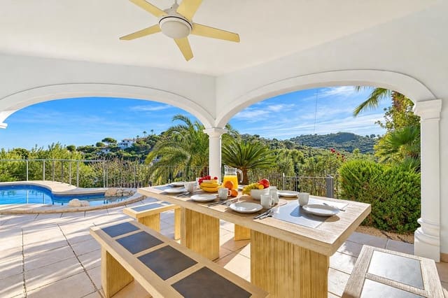 Chalet de 3 habitaciones en Cap Martí - El Tossalet - Pinomar, Javea / Xàbia en alquiler vacacional con piscina garaje - 797 € (Ref: 3808553)